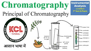 Principal of Chromatography Adsorption Partition Ion Exchange Size Exclusion  L2 Unit3 7th sem [upl. by Bonneau]