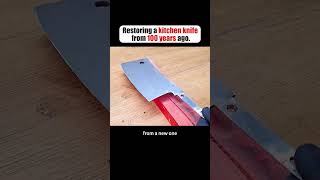 Restoring a kitchen knife from 100 years ago [upl. by Now42]