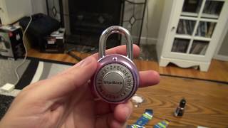 Unboxing and Unlocking the Wordlock Combination Padlock VERY EXCITING [upl. by Nosac]