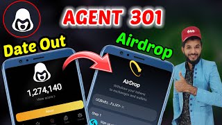 Agent 301 Airdrop 💵  Agent 301 listing date 📅  Agent 301 withdrawal  Agent 301 pre market bitget [upl. by Nnylaf]