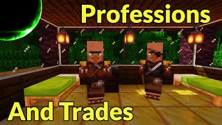 All Villager Professions and Trades Java 121  Minecraft Survival Tutorial [upl. by Nire]