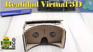 Como Hacer Unas Gafas 3D VR para tu telefono muy facil [upl. by Niatsirhc]