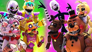 SFM FNaF Stylized Security Breach vs Hoaxes [upl. by Etnauj]