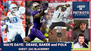 New England Patriots Ja’Lynn Polk Javon Baker as Drake Maye Targets NewLook Pats Offense [upl. by Greeson]