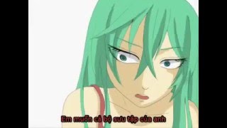 VietsubVVNC Rotten Girl Grotesque Romance Hatsune Miku HORROR ALERT [upl. by Eilloh413]