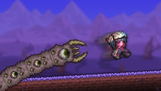 The Eater of Worlds  Terraria Calamity Melee Death Mode 5 [upl. by Annaehr537]