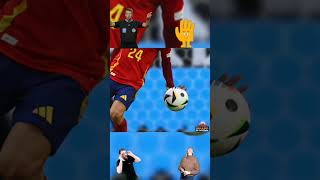 ✋🏽🇩🇪 Handspiel 🇪🇸⚽️handspiel DFBTeam viertelfinale spain deutschland spanien euro2024 [upl. by Dorthea]