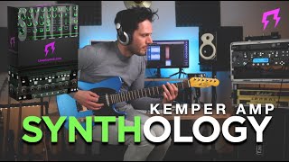 quotSYNTHOLOGYquot  Kemper Amp pack 🎸Guitar presets  Liveplayrock synth pad strings ambient filter [upl. by Novihc]