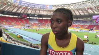 Moscow 2013  Anthonique STRACHAN BAH  200m Women  Heat 5 [upl. by Pollak]