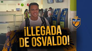 ¡Osvaldo Rodríguez ya está en Monterrey para firmar con Tigres [upl. by Erfert]