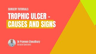 Trophic Ulcer । Decubitus Ulcer in Hindi  Pressure sore । Bed sore। एड़ी में न भरने वाला घाव [upl. by Atims321]