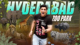 Hyderabad Ka Zoo Park  OMG Moments 😱  Complete Tour With Shehbaaz And Team [upl. by Otxilac799]