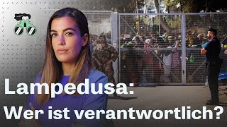 Notstand auf Lampedusa — wie mit Migration umgehen  Was jetzt  Die Woche [upl. by Lirva]