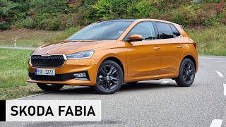 Der NEUE 2022 Skoda Fabia Das kann der NEUE  Review Fahrbericht Test [upl. by Rodman]