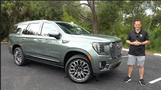 Is the 2024 GMC Yukon Denali Ultimate a BETTER luxury SUV than a Cadillac Escalade [upl. by Sagerman235]