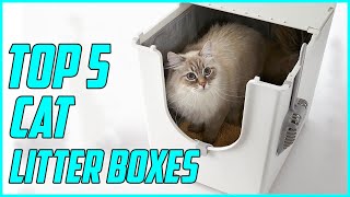 5 Best Cat Litter Boxes for 2023 [upl. by Ellevel362]