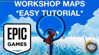 How To Play Workshop Maps on Epic Games and Steam With Friends on Rocket League 2022 UPDATED [upl. by Ahsenrat]