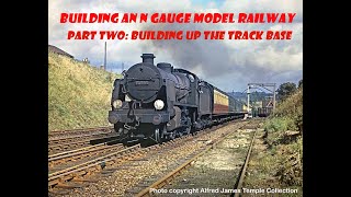 Building an N Gauge Model Railway Part Two Building the Track Base [upl. by Milore]