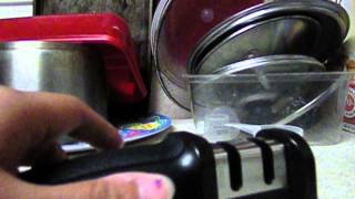 How To use the Knife Sharpener by Priority Chef [upl. by Acinom425]