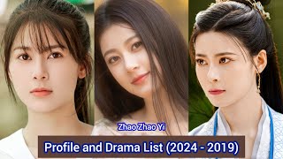 Zhao Zhao Yi 赵昭仪 Nan Cheng Yan  Profile and Drama List 2024  2019 [upl. by Merce588]