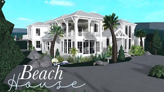 Beach House 150k Speedbuild Bloxburg [upl. by Attayek]