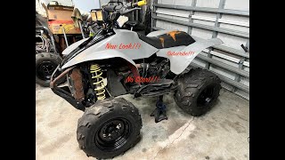 Polaris Scrambler 500 HO Gets a New Look but the Wiring Nightmare Strikes Again [upl. by Valdis481]