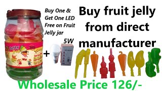 Fruit Jelly Manufacturers in india [upl. by Nebur844]