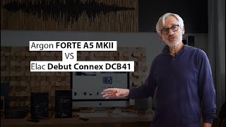 Argon Audio Forte A5 MKII vs Elac Debut Connex DCB41 [upl. by Anuahsat]