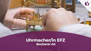 Lehre als Uhrmacherin EFZ bei der Bucherer AG [upl. by Wobniar]