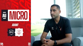 🎙️ Ahmed Kantari au micro avant VAFC  Concarneau [upl. by Shewchuk]