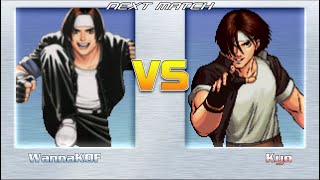 MUGEN  WannaKOF vs Kyo CPU vs CPU [upl. by Ruphina292]