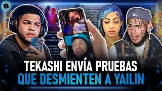 LAS PRUEBAS QUE MANDÓ QUE NO SE VIERON EN EL LIVE DE TEKASHI Y LUINNY EN CONTRA DE YAILIN Y FOGON [upl. by Marne]