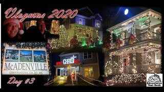 MCADENVILLE NC  CHRISTMAS TOWN USA  CHRISTMAS LIGHTS [upl. by Alexandro]