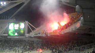 Panathinaikos  Maccabi Tel Aviv 2582011 FANS FIGHT  ΕΠΕΙΣΟΔΙΑ [upl. by Stacie]