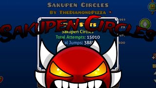 Sakupen Circles 42  45  51  Geometry Dash [upl. by Dnomsaj]