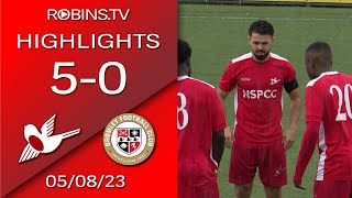 Highlights  Carshalton Athletic VS Bromley XI  050823 [upl. by Eiggep361]