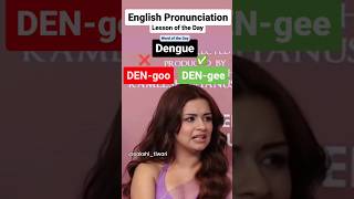 How to pronounce dengue correctly dengue pronunciation english avneetkaur [upl. by Lebaron]