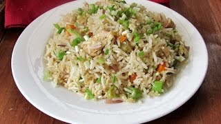 Chicken Fried Rice Recipe  Restaurant Style  Nisa Homey [upl. by Earas]