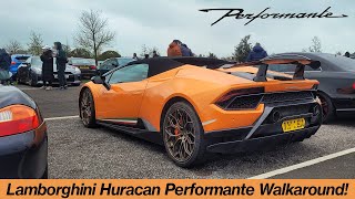 Lamborghini Huracan Performante Spyder Walkaround [upl. by Hirza]