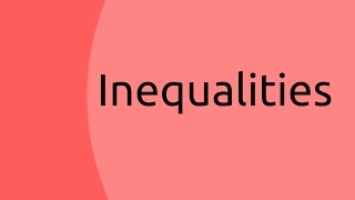 Introduction to Inequalities  Inequalities  CA CPT  CS amp CMA Foundation  Class 11  Class 12 [upl. by Lebiralc]