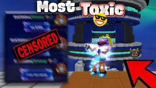 The Most Toxic Player In Bedwars [upl. by Neerroc]