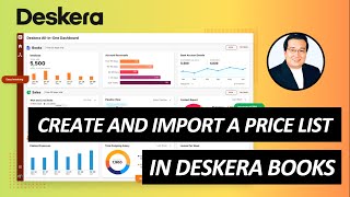 Create and Import a Price List in Deskera Books [upl. by Trust478]