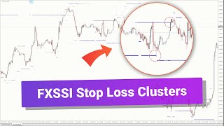 Trade Smart with FXSSI Stop Loss Clusters Indicator for MT4MT5 [upl. by Lelith]