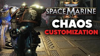 SPACE MARINE 2  CHAOS IRON WARRIORS with a Auto Bolt Rifle  Big Chaos Customization NEWS [upl. by Ronica480]