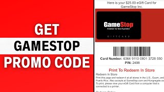 How To Find Gamestop Promo Code 2024 WORKING [upl. by Akihsal]