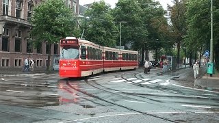 Trams in Den Haag  The Hague [upl. by Lundt811]