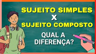 SUJEITO SIMPLES E COMPOSTO [upl. by Ylro]