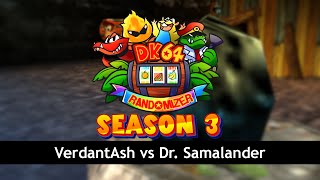 DK64 Randomizer  Season 3 Weekly  VerdantAsh vs Dr Samalander [upl. by Eigna]