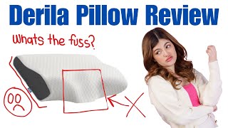 Derila Pillow Review 2024  Is This Memory Foam Pillow Worth It [upl. by Retepnhoj]