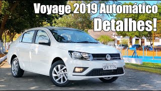 Novo Voyage 2019 Automático em detalhes  Falando de Carro [upl. by Aneladdam]